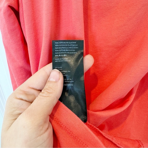 Anthropologie Maeve Pink Off-The-Shoulder Pullover - Picture 7 of 9